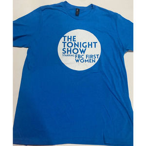 THE TONIGHT SHOW Mens T-Shirt Blue Size XL